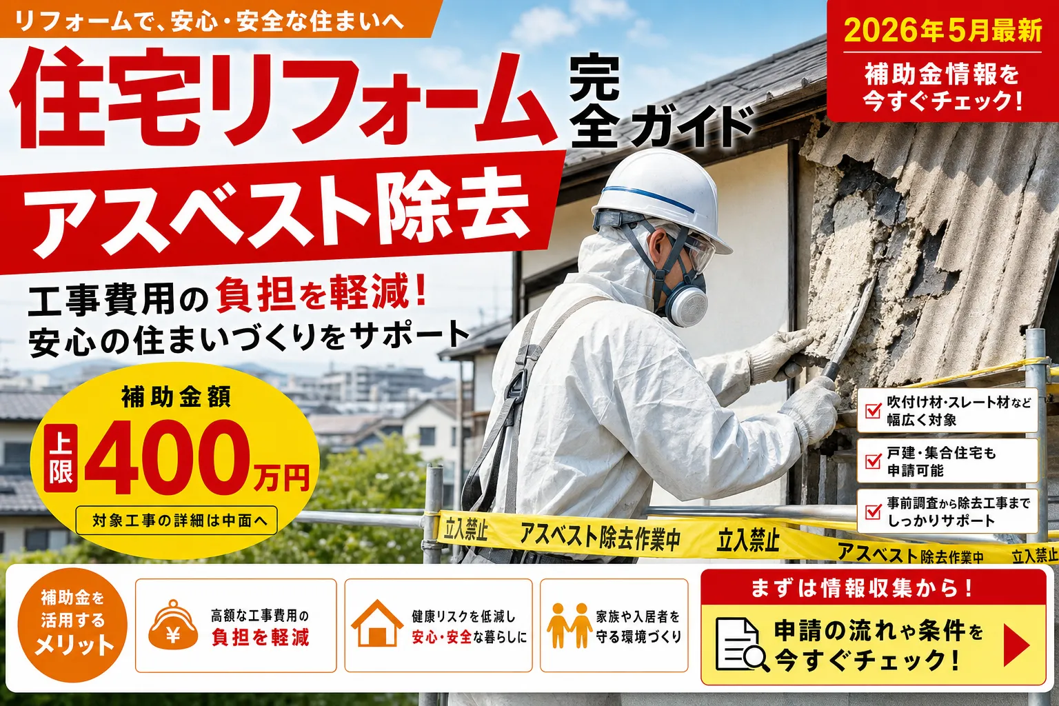 【備前市】建築物アスベスト改修補助|現行制度の確認先