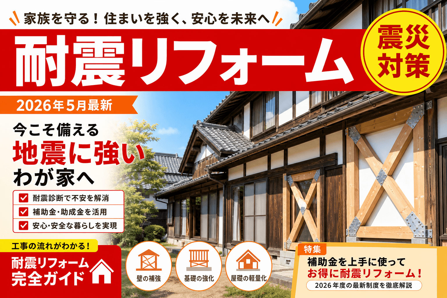 【東京都中央区】耐震改修補助金は最大3000万円|2026年版完全ガイド