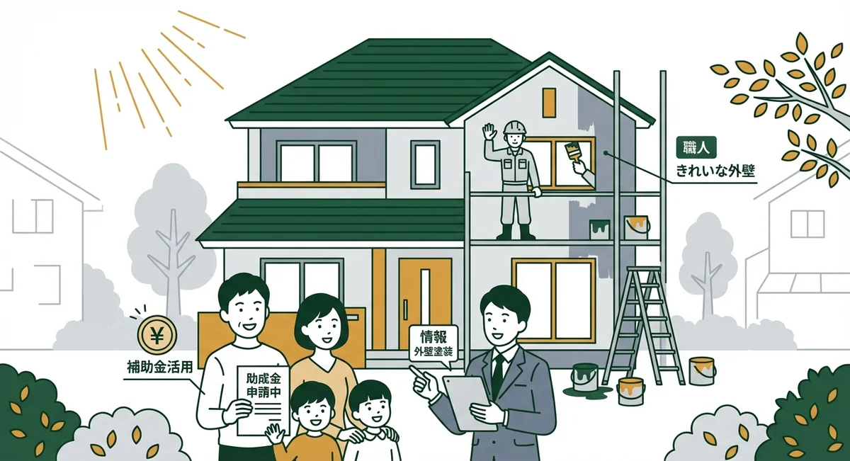 【大阪府】外壁塗装で使える補助金まとめ|2026年版完全ガイド
