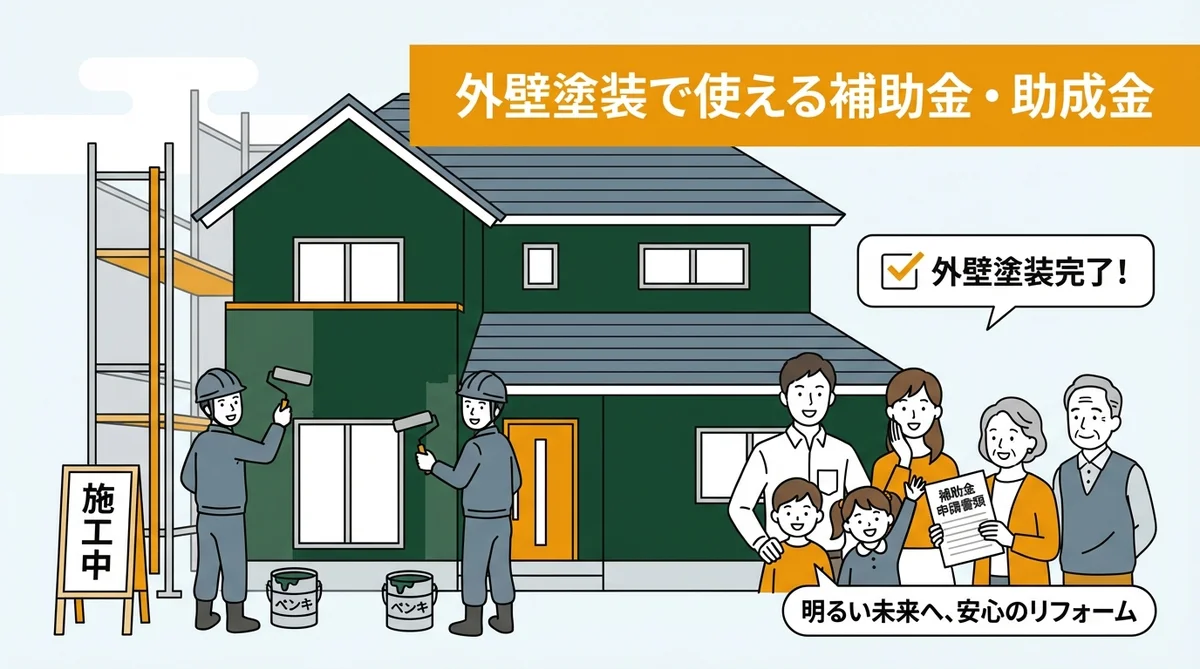 【神奈川県】外壁塗装で使える補助金まとめ|2026年版完全ガイド
