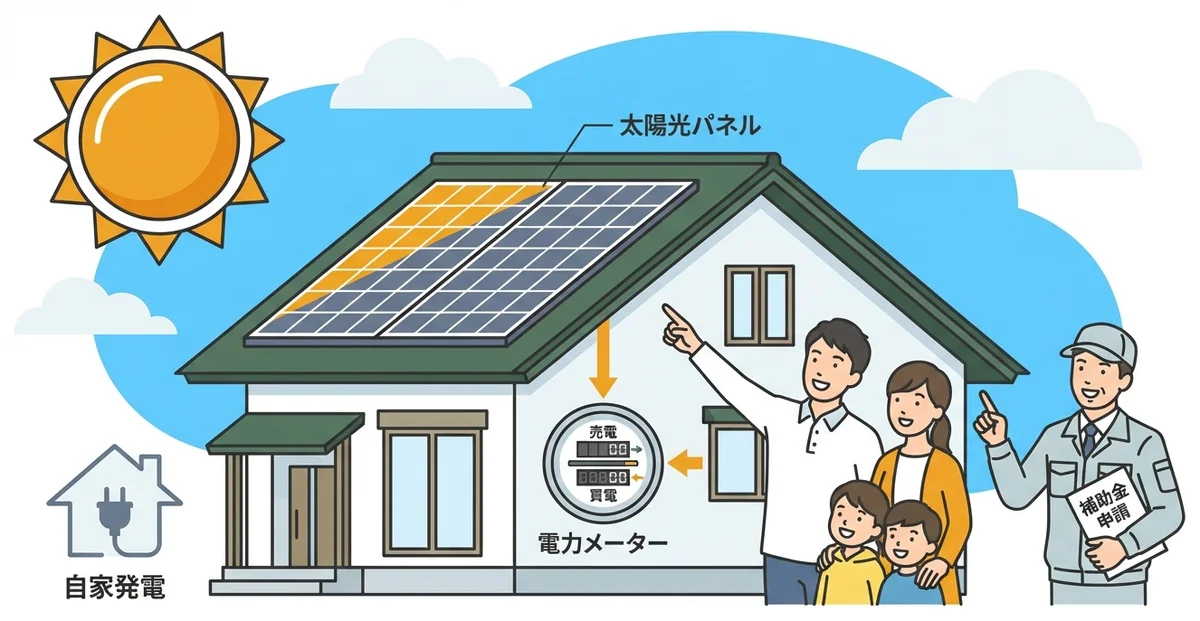 【大阪府】太陽光発電の補助金まとめ|2026年版完全ガイド