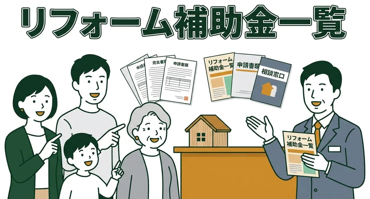 【埼玉県川口市】リフォーム補助金まとめ|2026年版完全ガイド