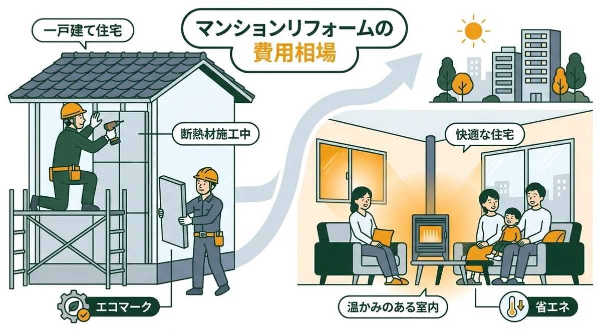 マンションリフォームの費用相場|補助金で負担を抑える方法