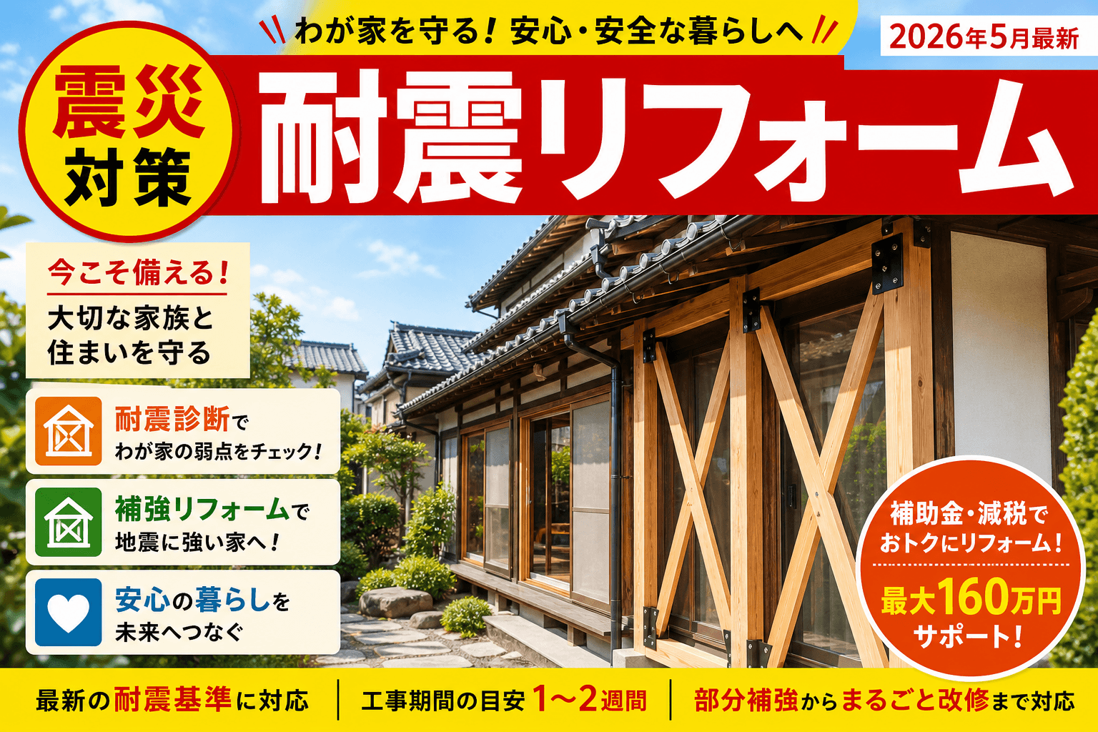 【ニセコ町】既存住宅耐震改修|上限30万円の対象と申請