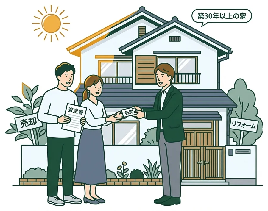 築30年以上の家はリフォームか売却か|損しない選び方