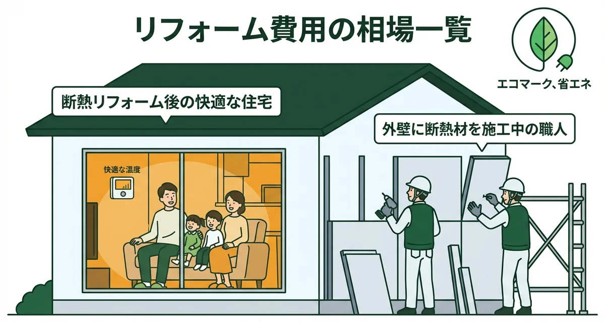 リフォーム費用の相場一覧|知らないと損する補助金で賢く節約する方法