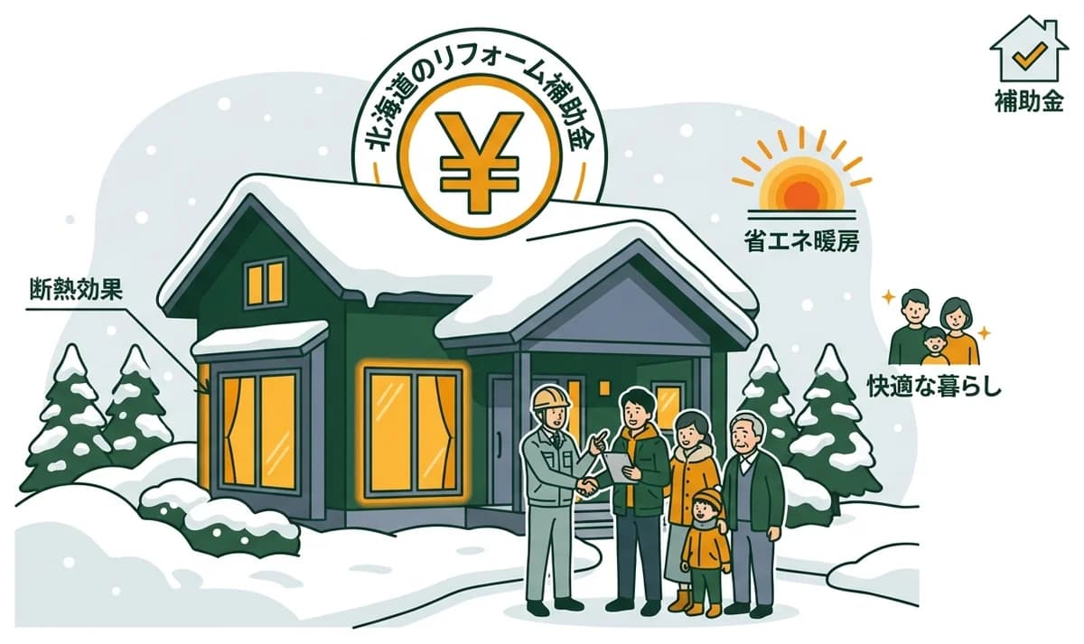 【北海道】リフォーム補助金まとめ|2026年版完全ガイド