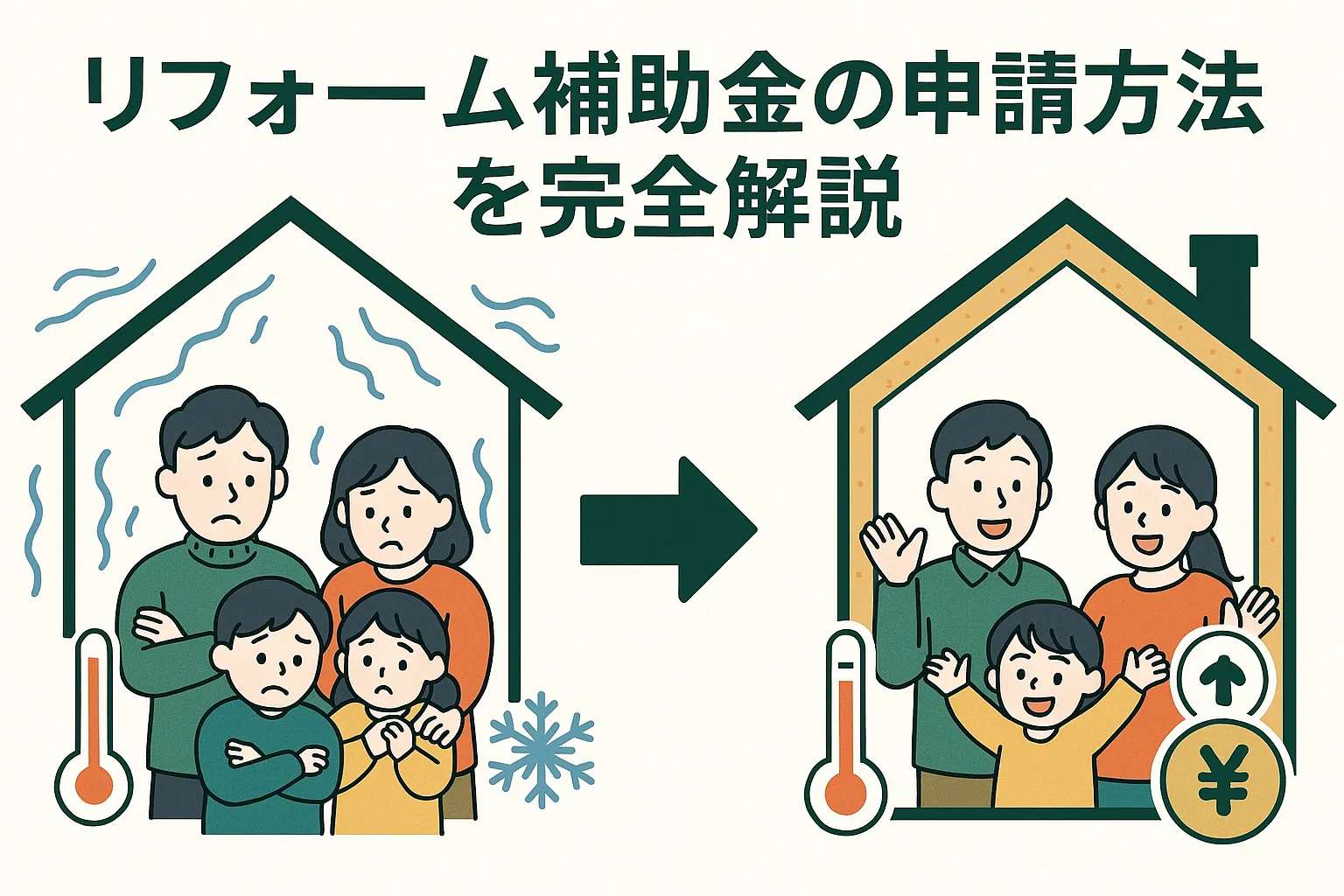 リフォーム補助金の申請方法を完全解説【2026年度版】