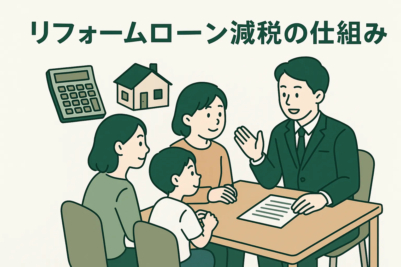 リフォームローン減税の仕組み|最大控除額と申請方法