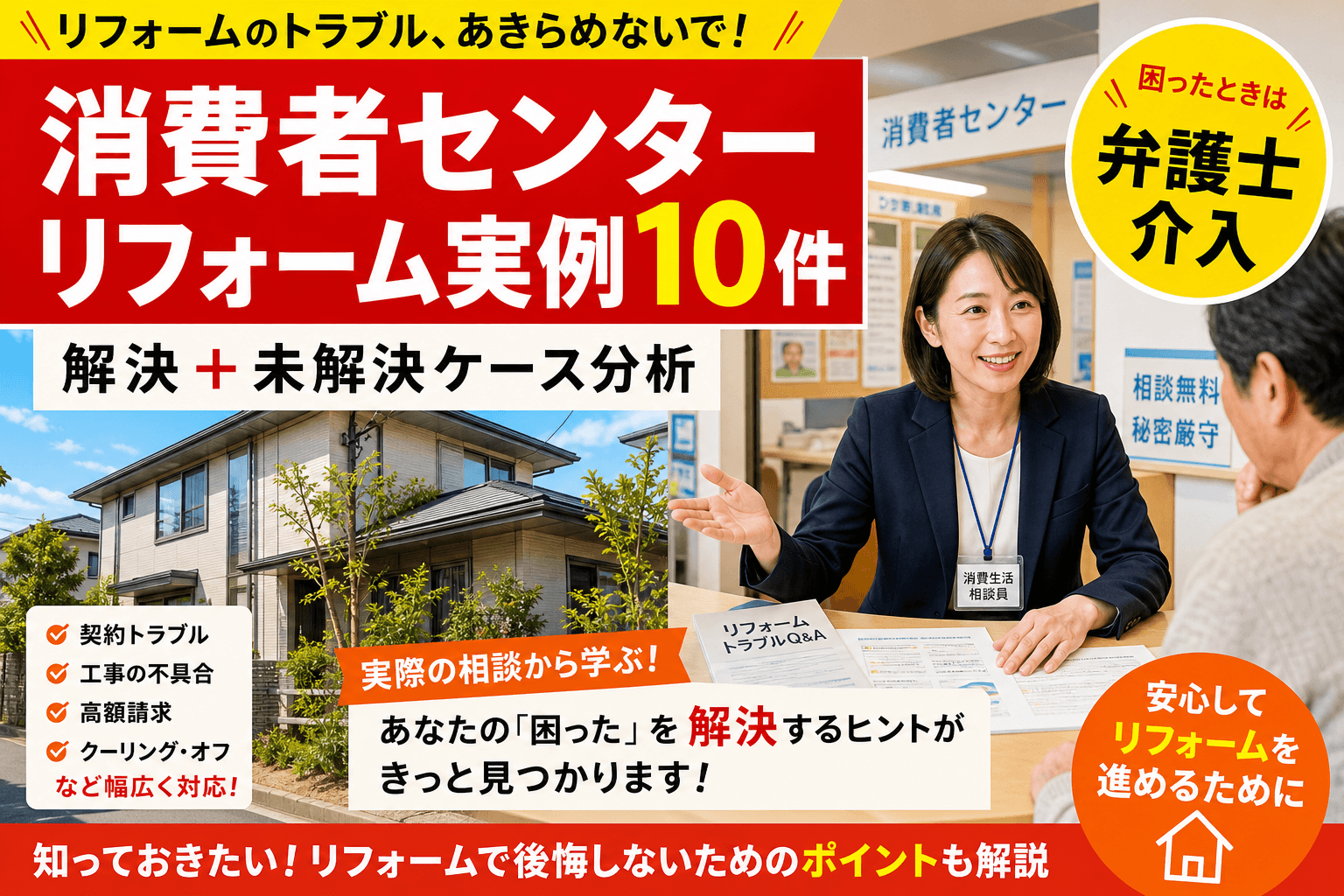 消費者センター実例10件2026|実際に解決された+解決しなかったケース分析