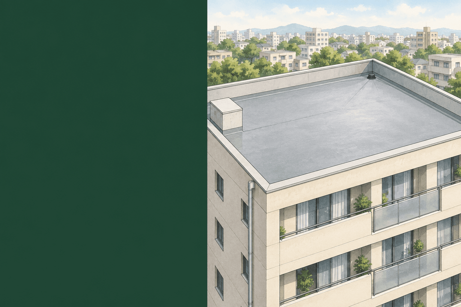 マンション屋上防水の費用と工法|管理組合の見積もり・修繕計画ガイド