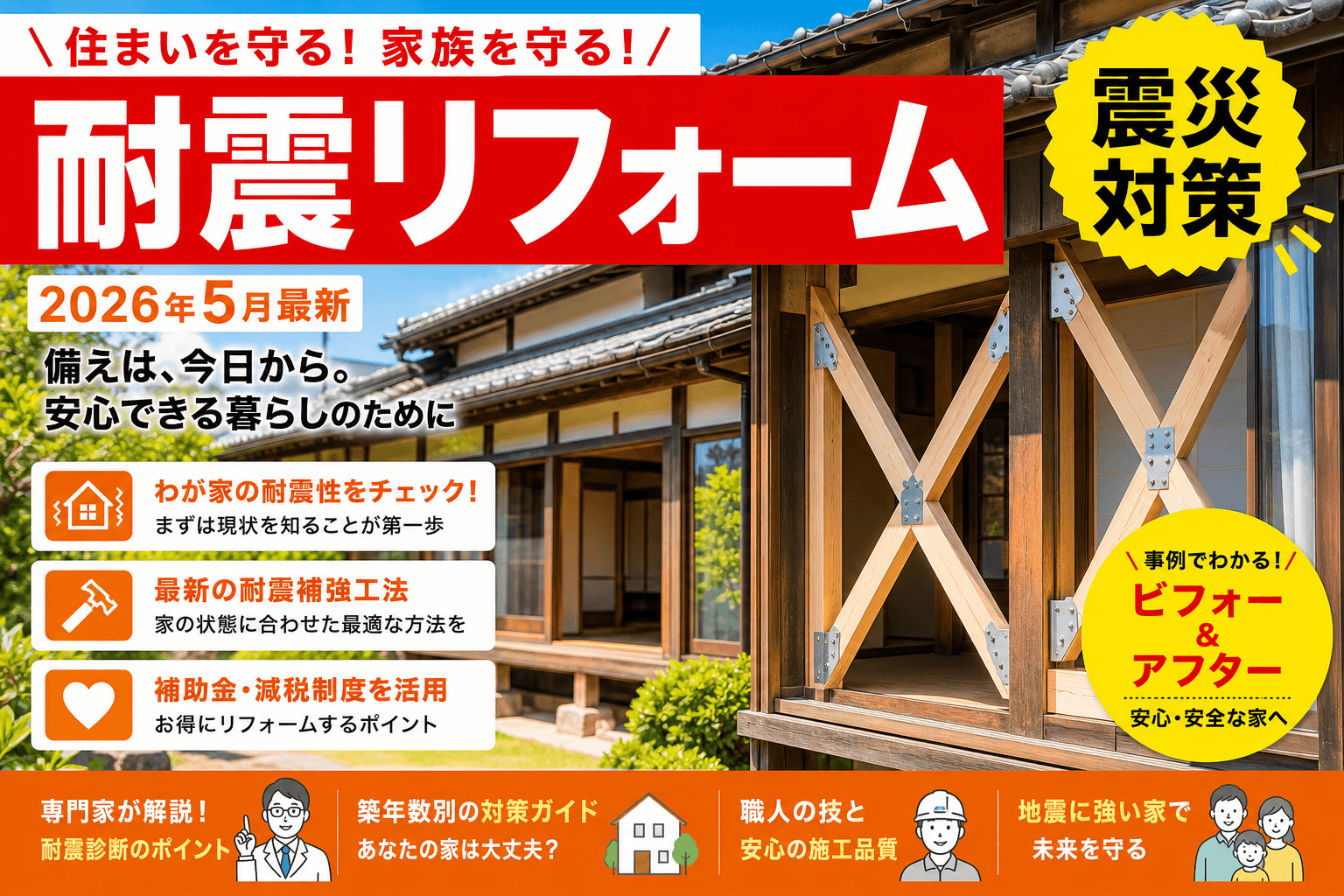 【竹田市】住宅耐震改修|上限350万円の対象と申請