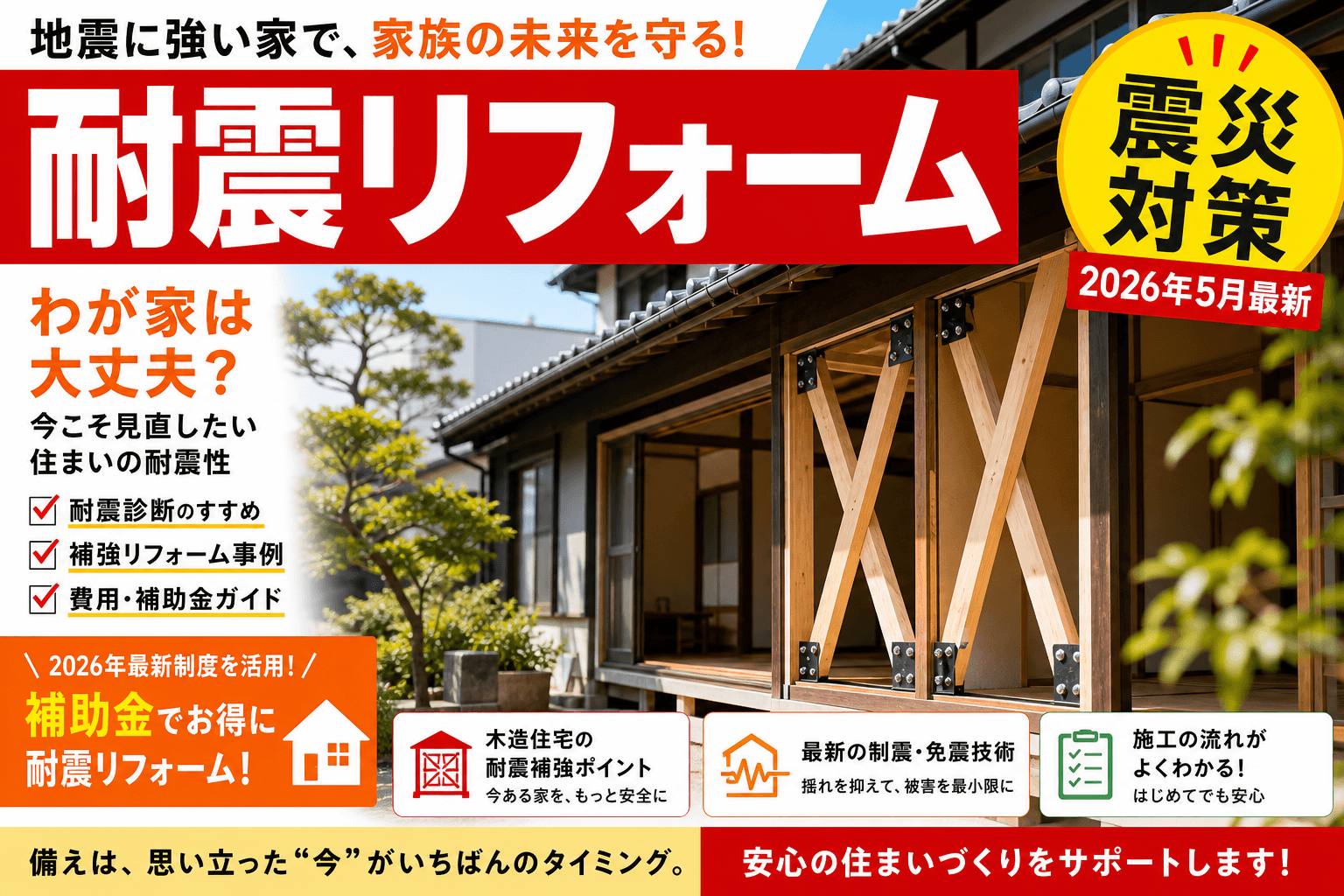 【鳥取県】リフォーム補助金は最大100万円|2026年版完全ガイド