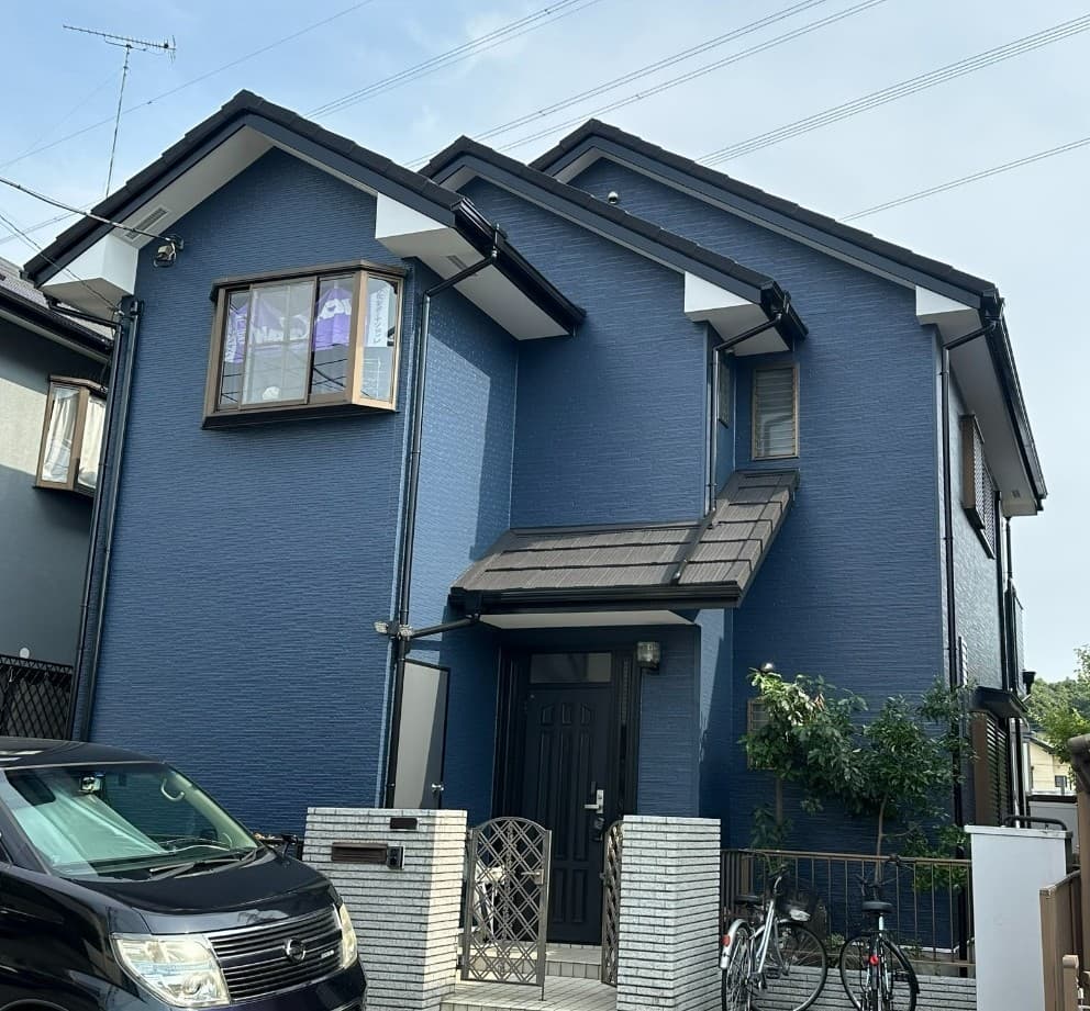 外壁塗装・屋根カバー工法 リフォーム後 1