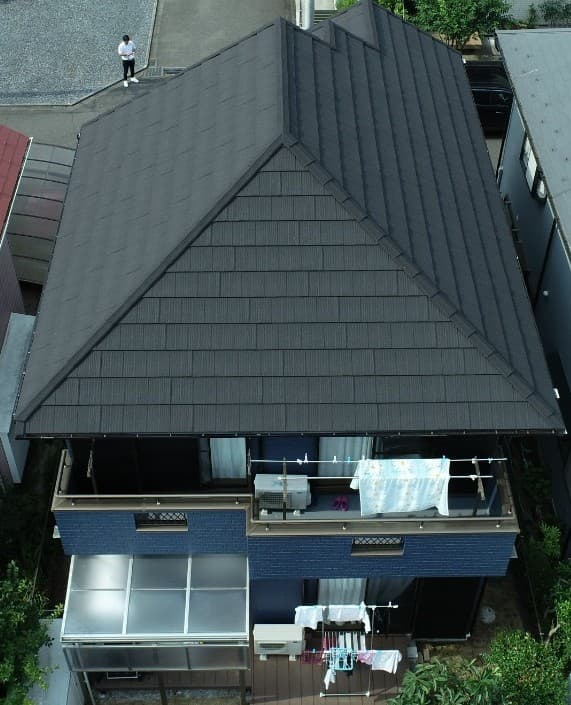 外壁塗装・屋根カバー工法 リフォーム後 3