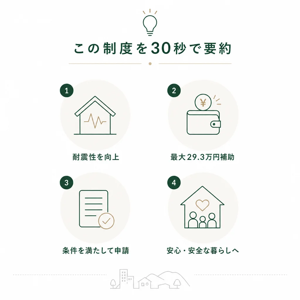 この制度を30秒で要約 — 💡ポイント解説