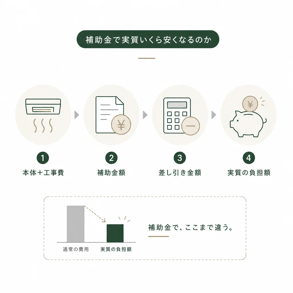 【編集部独自試算】補助金で実質いくら安くなるのか