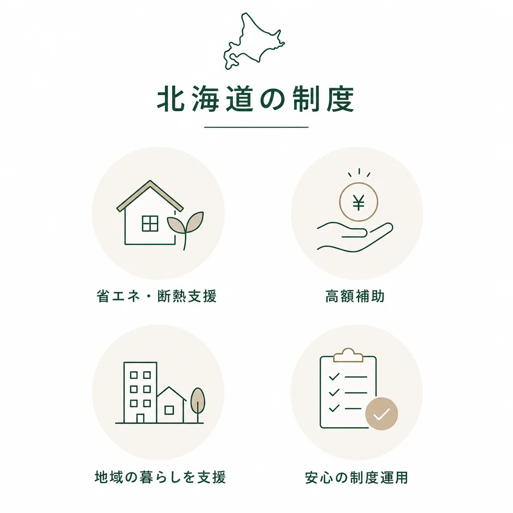 深川市 補助金併用イメージ