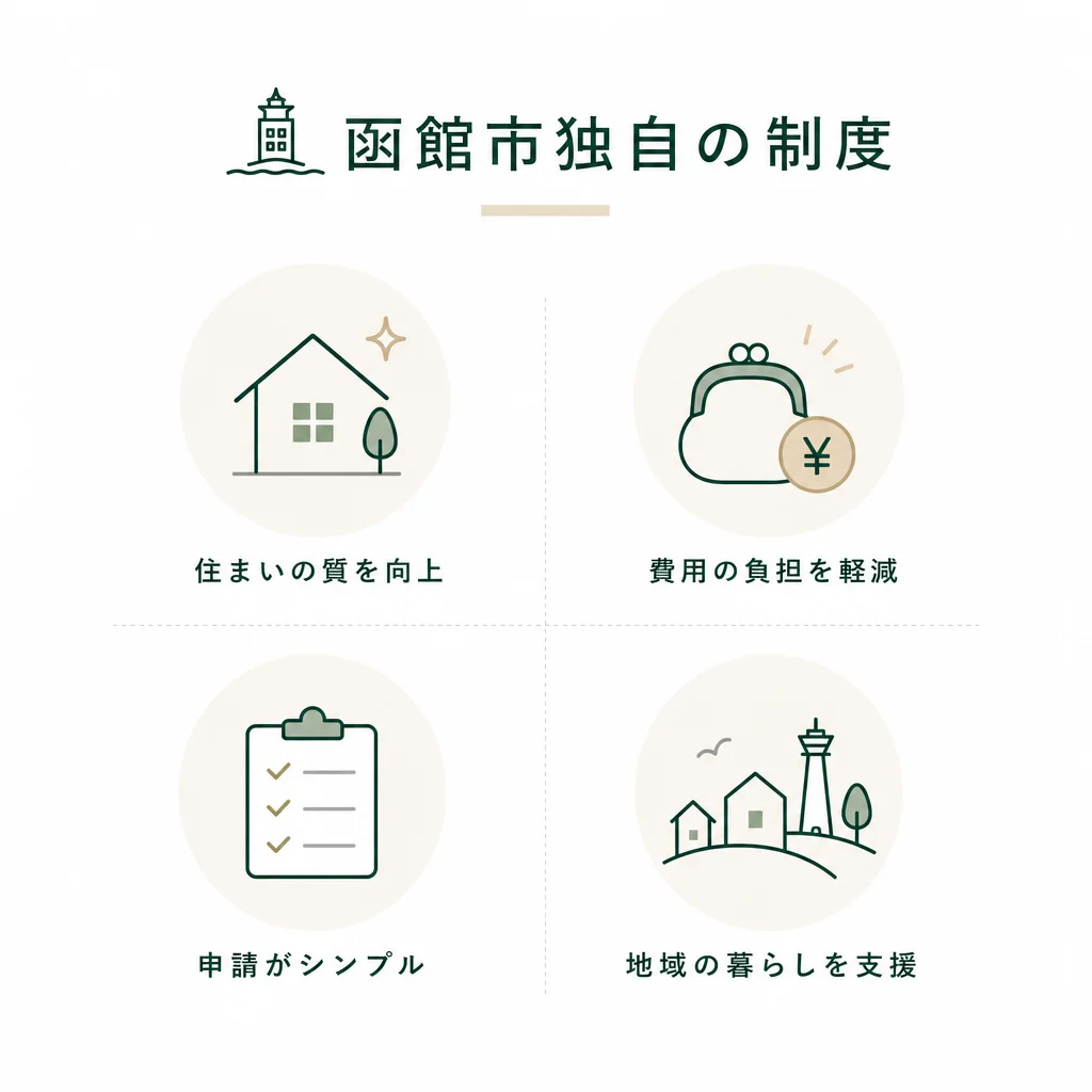 函館市独自の制度