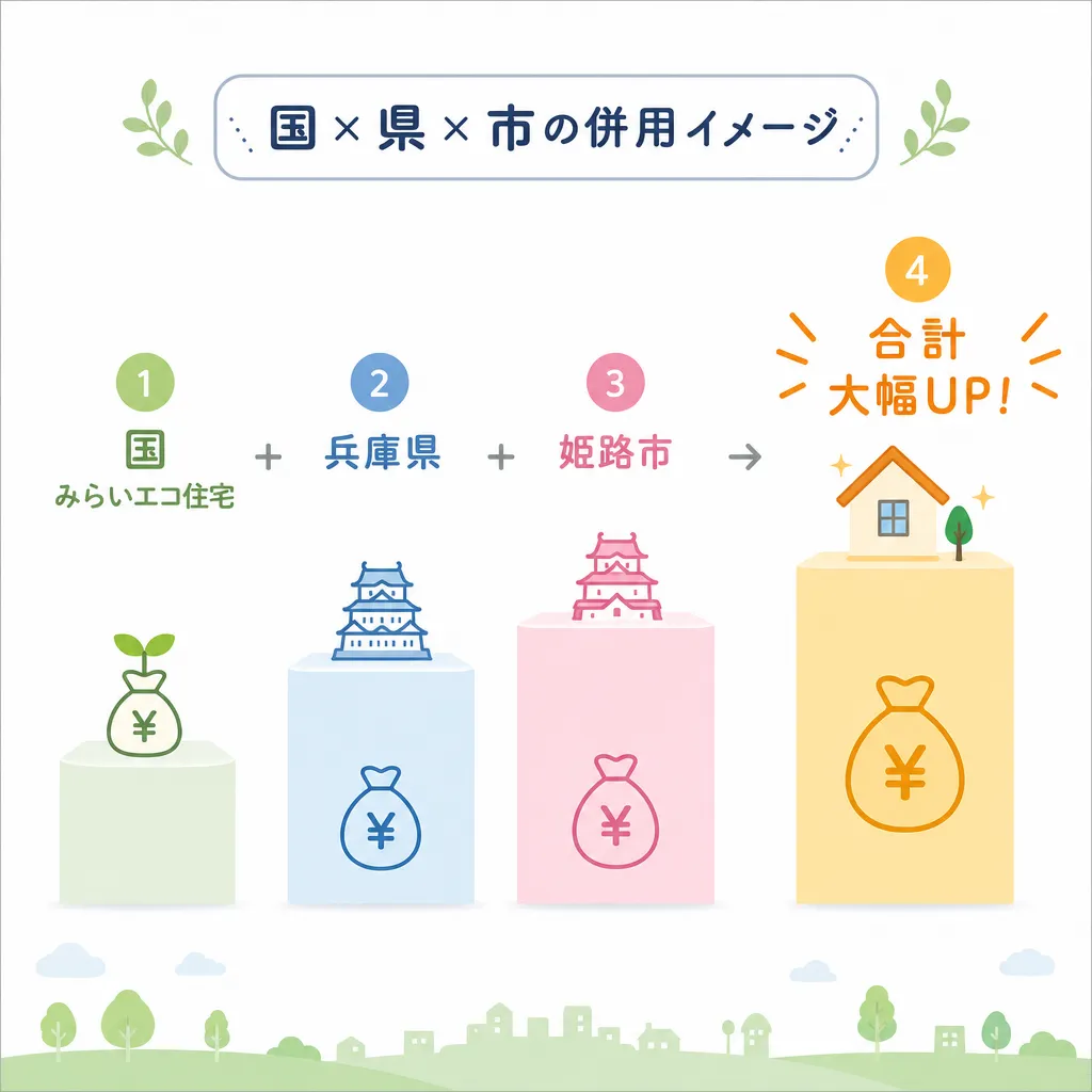 姫路市 国×県×市の併用構造