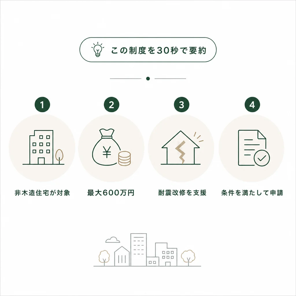 この制度を30秒で要約 — 💡ポイント解説