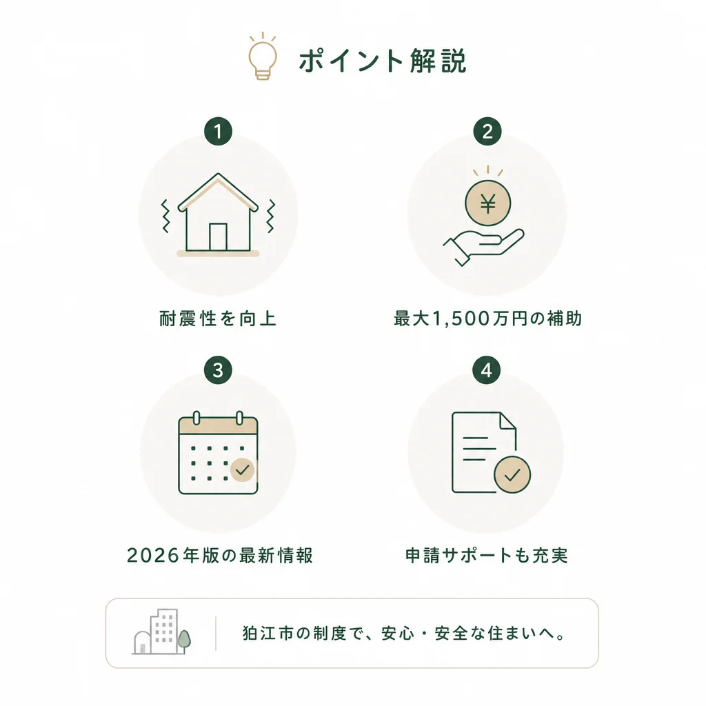 この制度を30秒で要約 — 💡ポイント解説