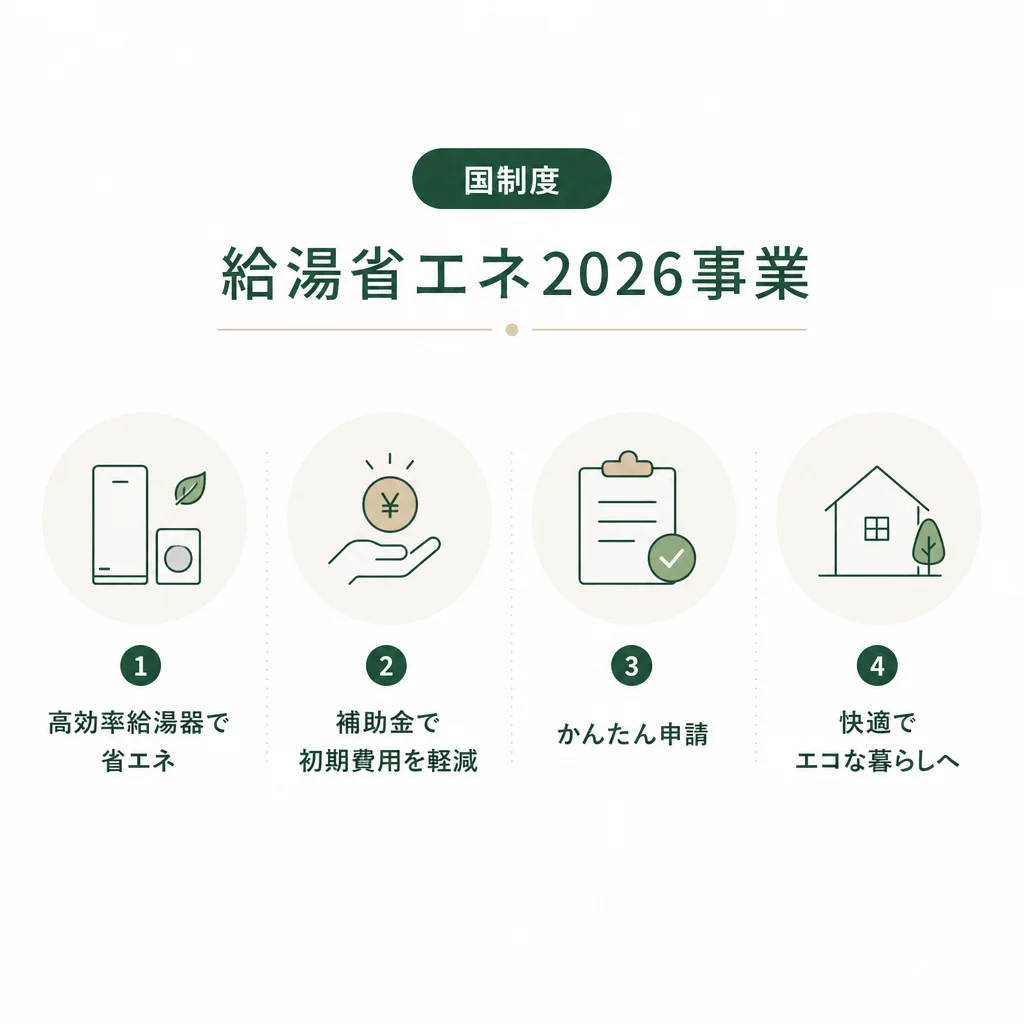 国制度「給湯省エネ2026事業」