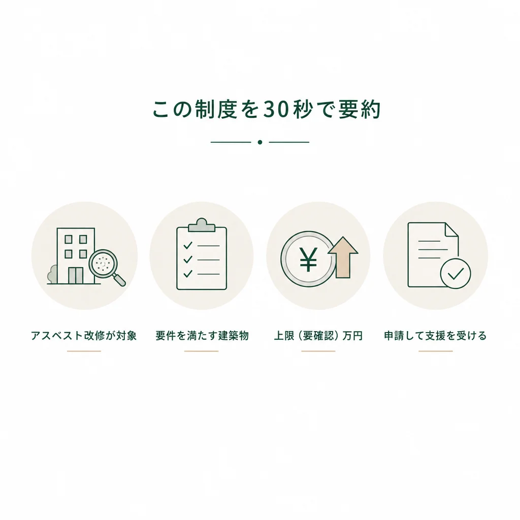 この制度を30秒で要約