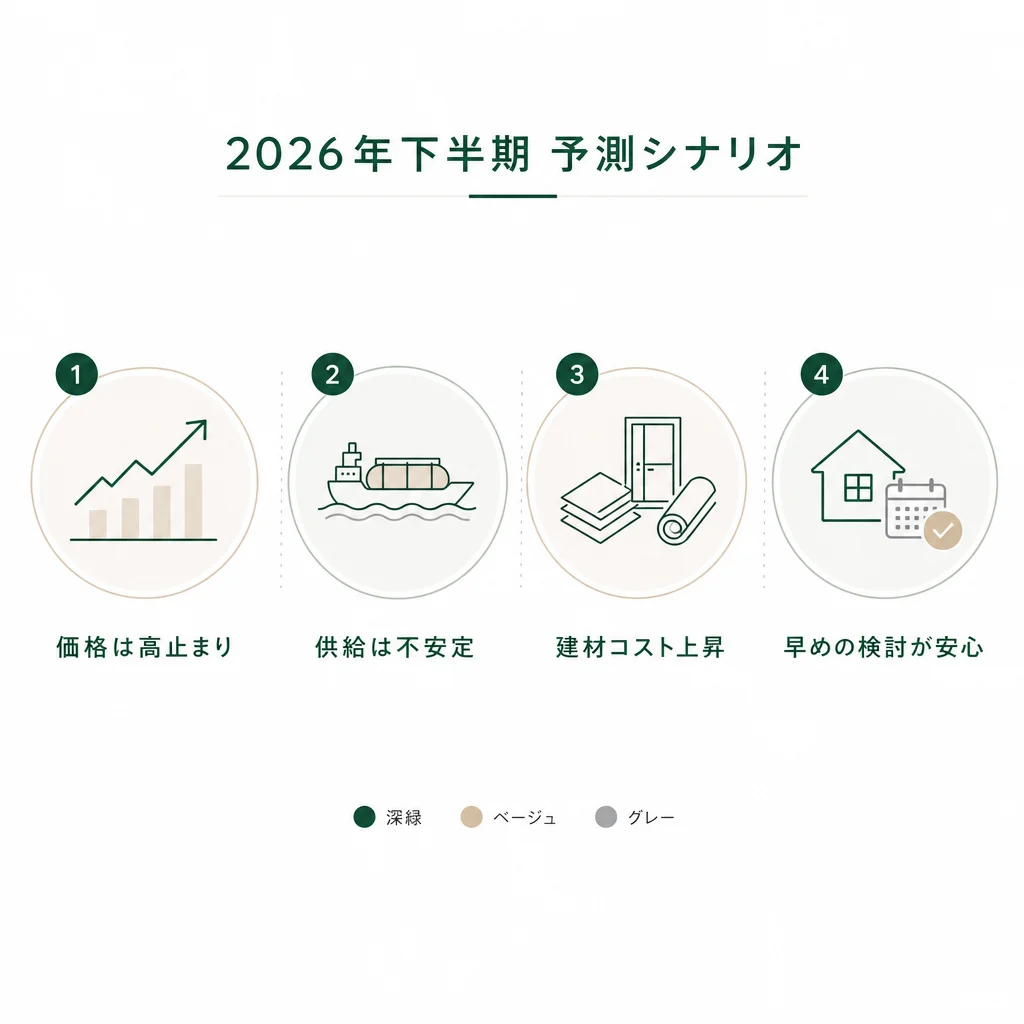 2026年下半期 予測シナリオ