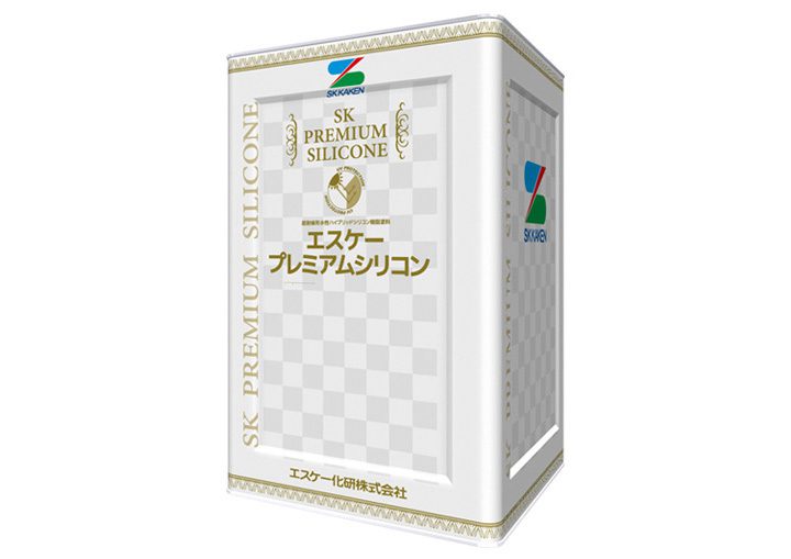 エスケー化研のエスケープレミアムシリコンの製品缶
