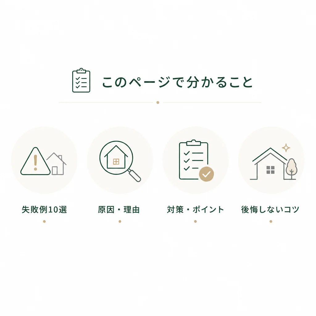 失敗例1｜「安いから」で業者を選んでしまったのイメージ図