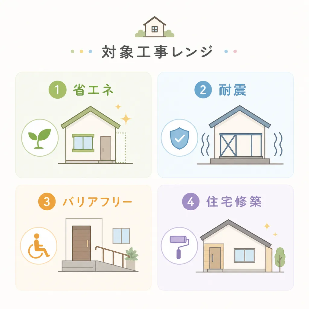 相模原市 リフォーム対象工事レンジ