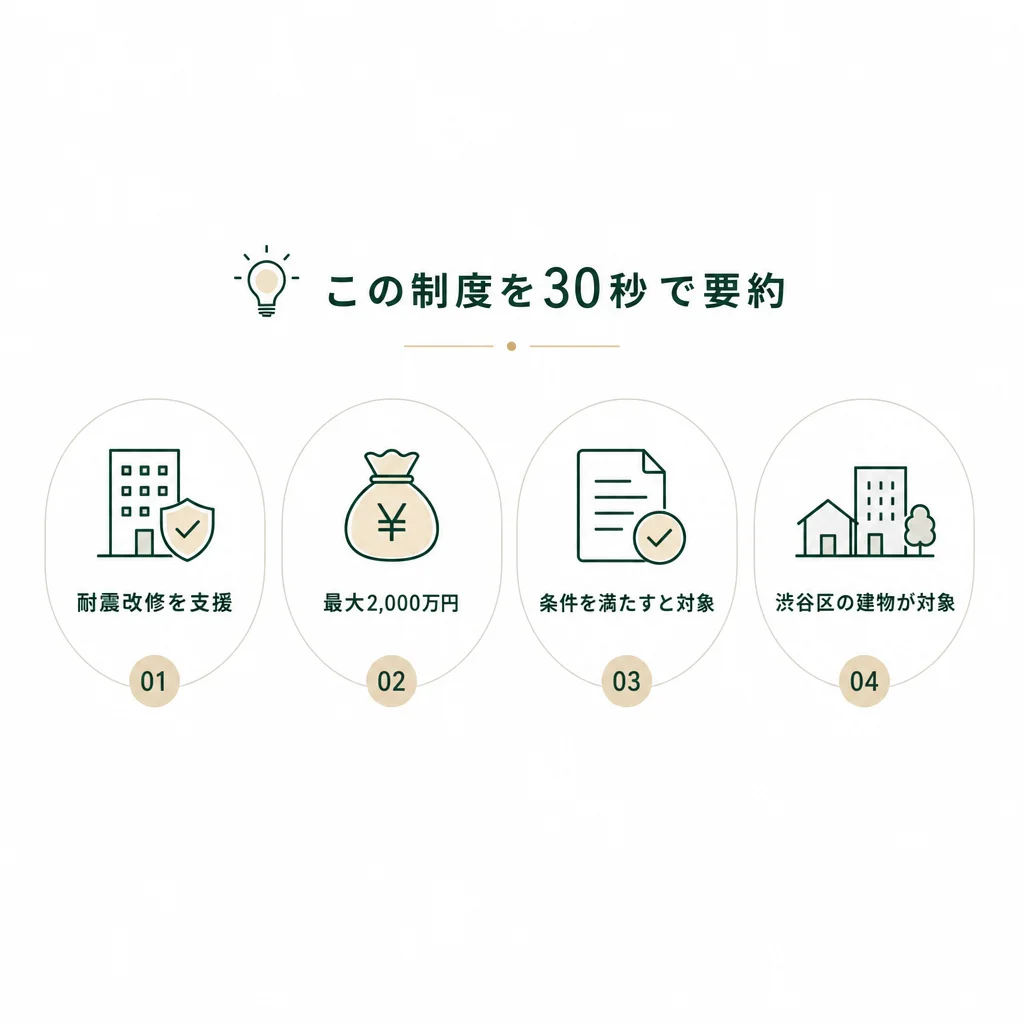 この制度を30秒で要約 — 💡ポイント解説