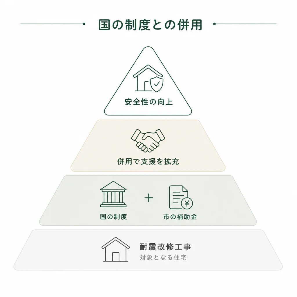 国の制度との併用