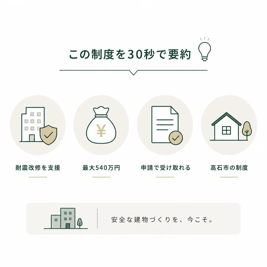 この制度を30秒で要約 — 💡ポイント解説