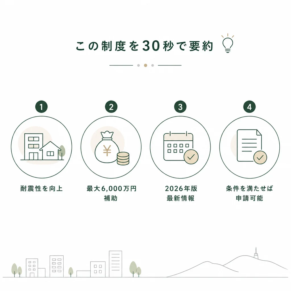 この制度を30秒で要約 — 💡ポイント解説
