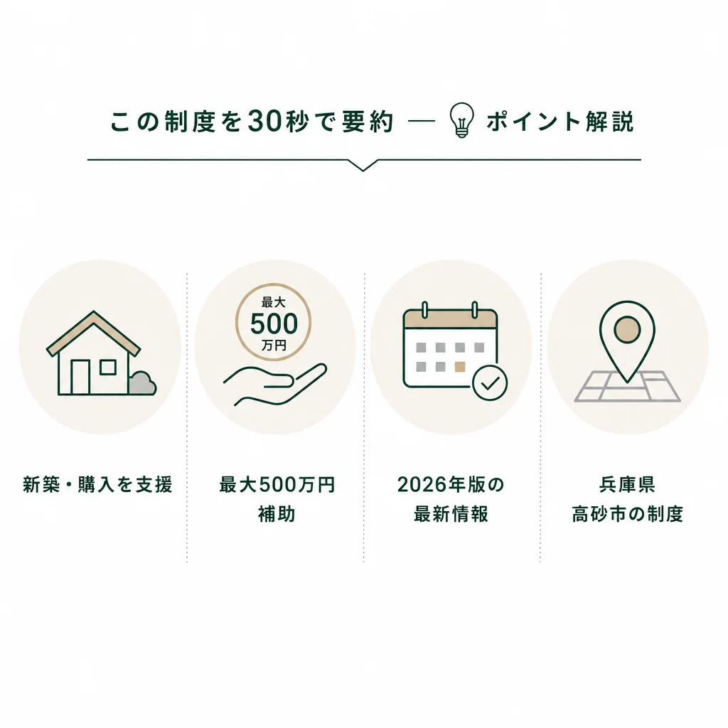 この制度を30秒で要約 — 💡ポイント解説