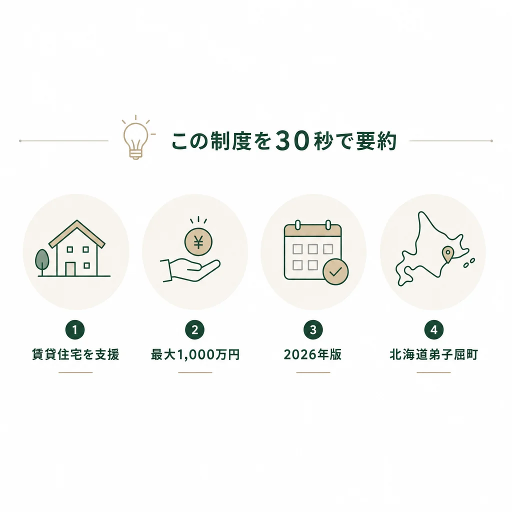 この制度を30秒で要約 — 💡ポイント解説