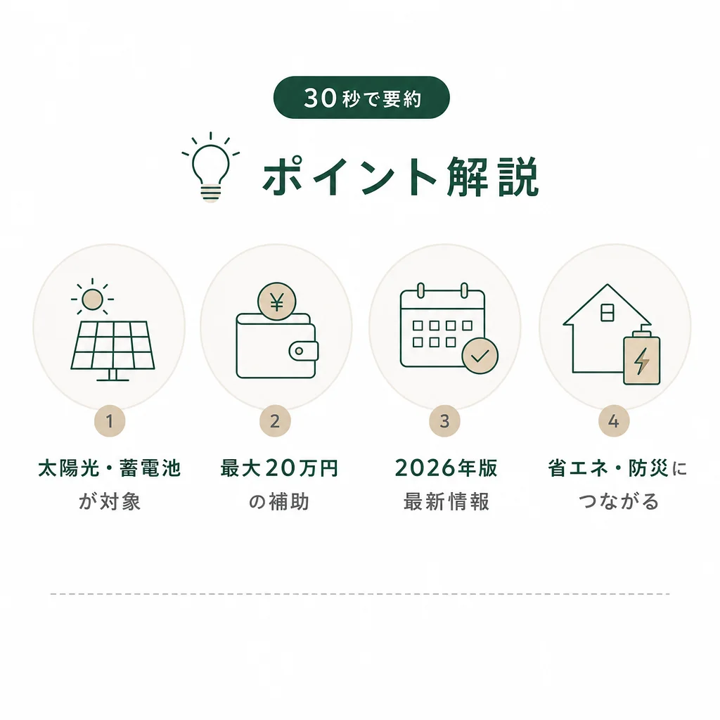 この制度を30秒で要約 — 💡ポイント解説