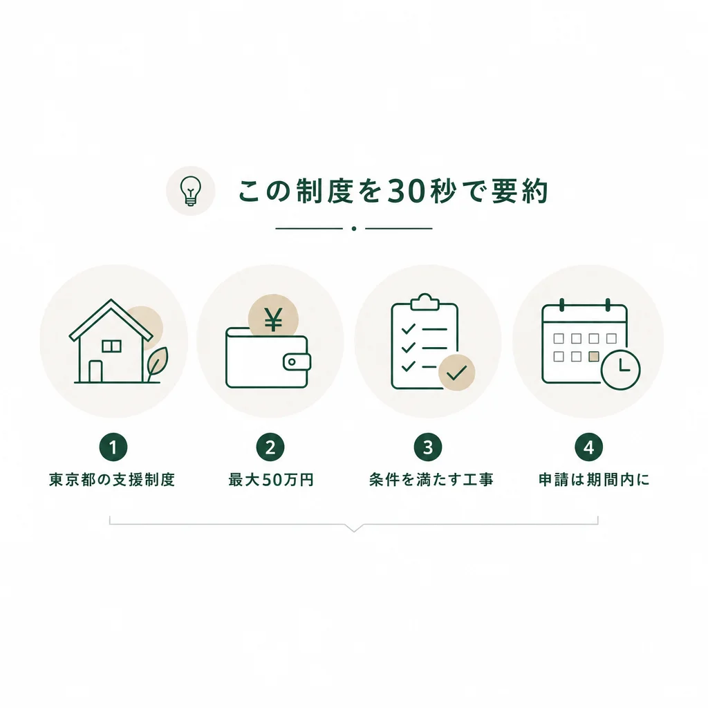 この制度を30秒で要約 — 💡ポイント解説